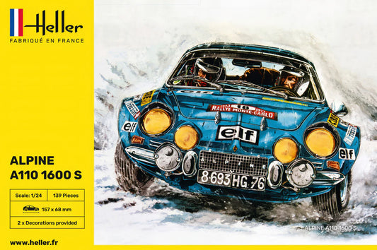 Heller 1/24th Scale Alpine A110 1600S