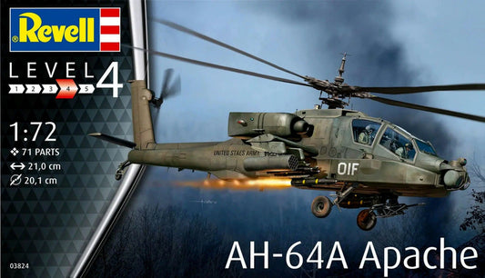 Revell 1/72nd scale AH-64A Apache