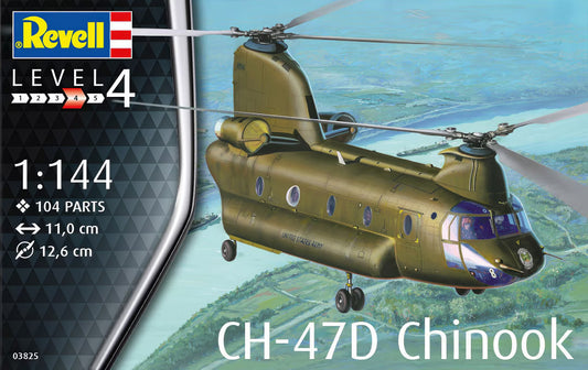 Revell 1/144th Scale CH-47D Chinook