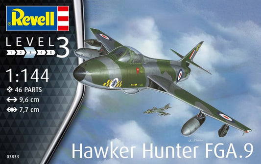 Revell 1/144th Scale Hawker Hunter FGA.9