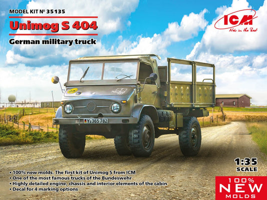 ICM 1/35th scale Unimog S 404