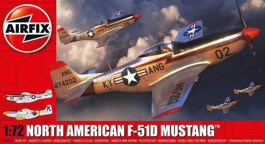 Airfix 1/72nd scale - North American F-51D Mustang