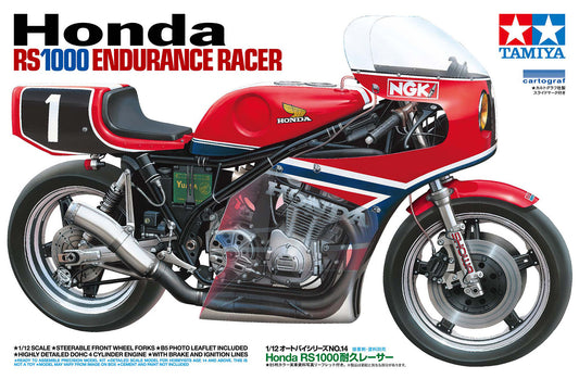 Tamiya 1/12 scale Honda RS1000 Endurance Racer