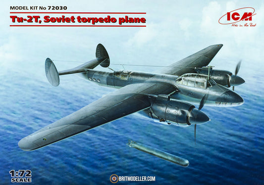 ICM 1/72nd scale Tu-2T Soviet Torpedo Bomber