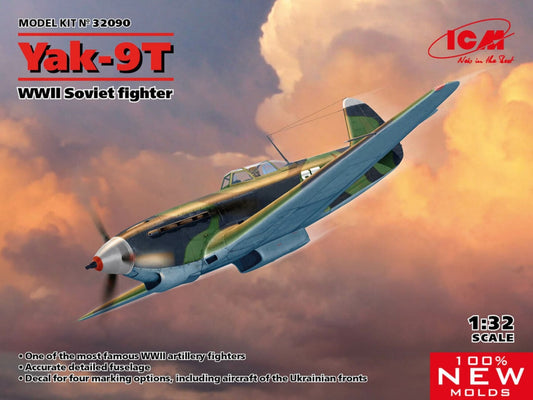 ICM 1/32nd scale Yak-9T WWII Soviet Fighter