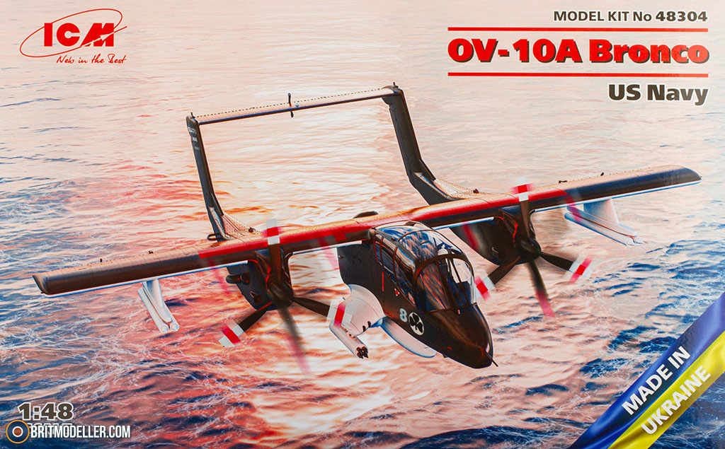 ICM 1/48th scale OV-10A Bronco US Navy