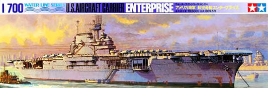 Tamiya 1/700th scale - USS Enterprise Aircraft Carrier (CV-6)