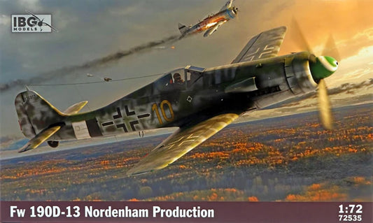 IBG Models 1/72nd Scale Fw 190D-13 Nordenham Production