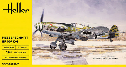 Heller 1/72nd scale Messerschmitt Bf 109 K-4