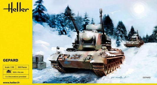 Heller 1/35th scale German Gepard