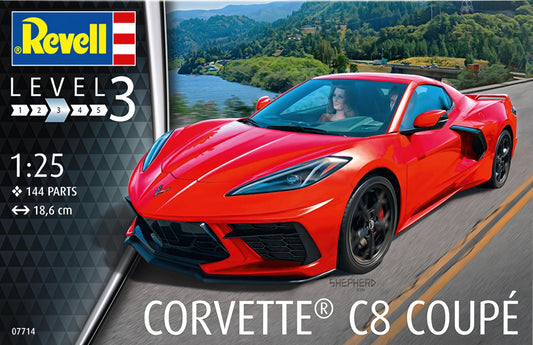 Revell 1/25th scale Corvette C8 Coupe
