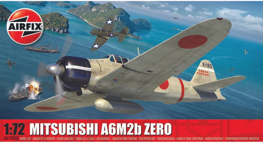 Airfix 1/72nd scale Mitsubishi A6M2b Zero