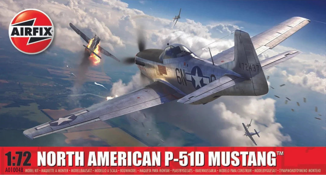 Airfix 1/72nd scale - North American P-51D Mustang