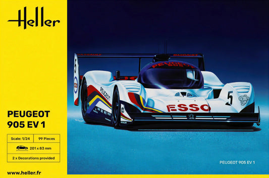 Heller 1/24th Scale Peugeot 905 EV1