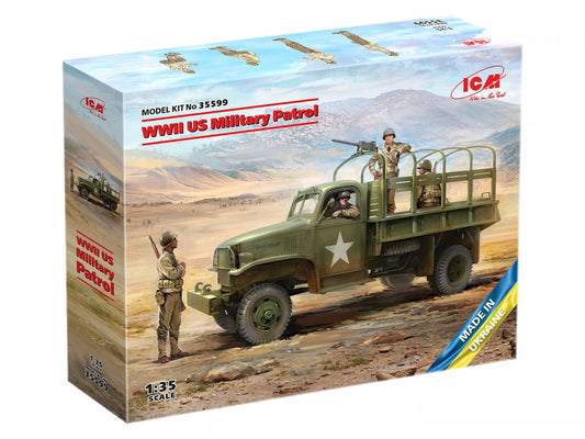 ICM 1/35th scale WWII US Military Patrol