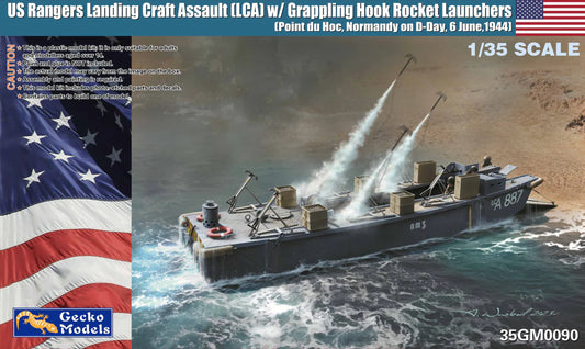 Gecko Models 1/35th scale US rangers LCA w/ Grappling Hook Rocket Launchers