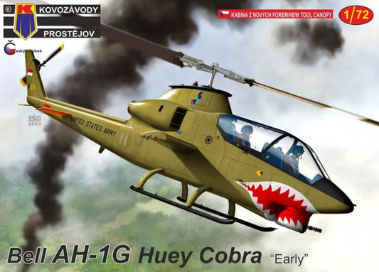 Kovozavody Prostejov 1/72nd scale Bell AH-1G Huey Cobra 'Early'