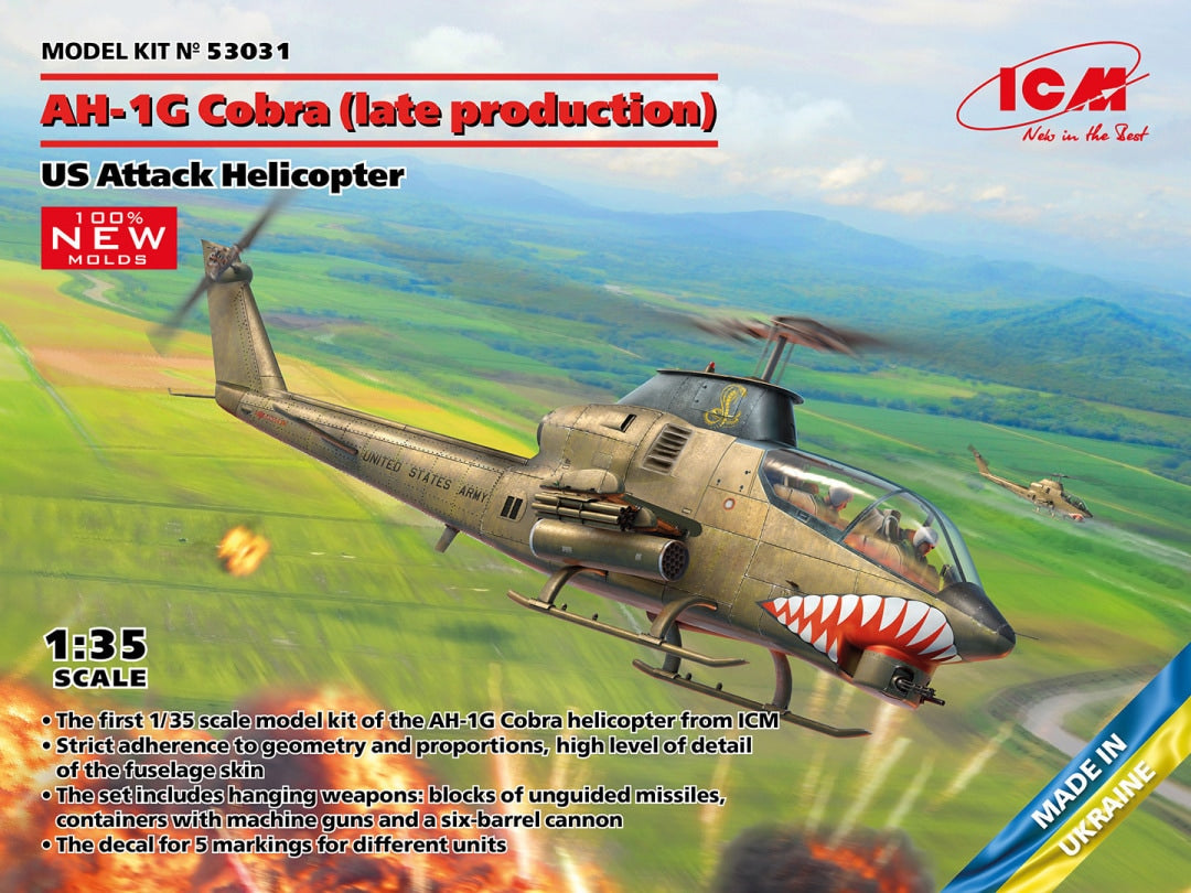ICM 1/32nd scale AH-1G Cobra (late production)