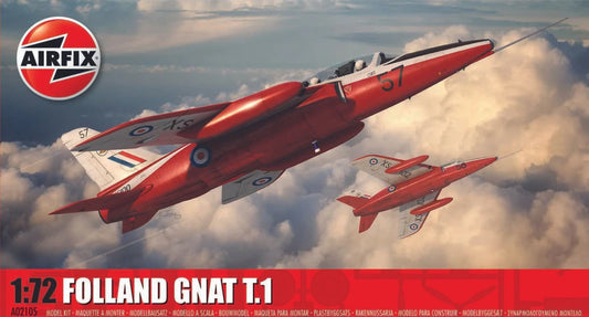 Airfix 1/72nd scale Folland Gnat T.1