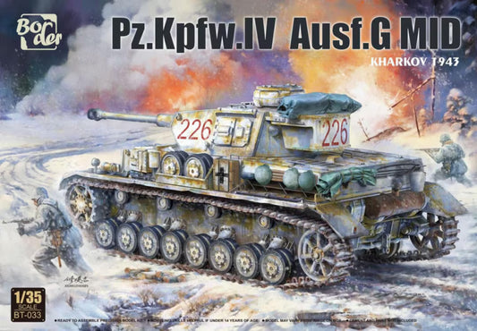 Border Model 1/35th scale Pz.kpfw. IV Ausf G Mid