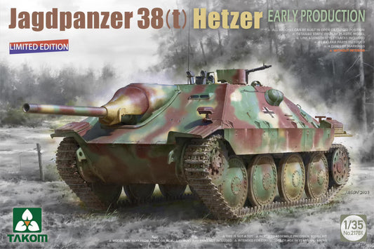 Takom 1/35th scale Jagdpanzer 38(t) Hetzer Early Production