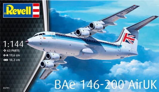Revell 1/144th scale BAe 146-200 AirUK