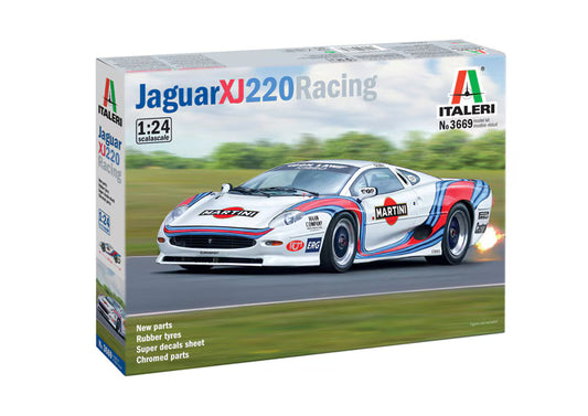 Italeri 1/24th scale Jaguar XJ220 Racing