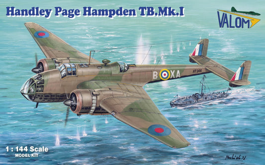 Valom 1/144th Scale Handley Page Hampden TB.Mk.I