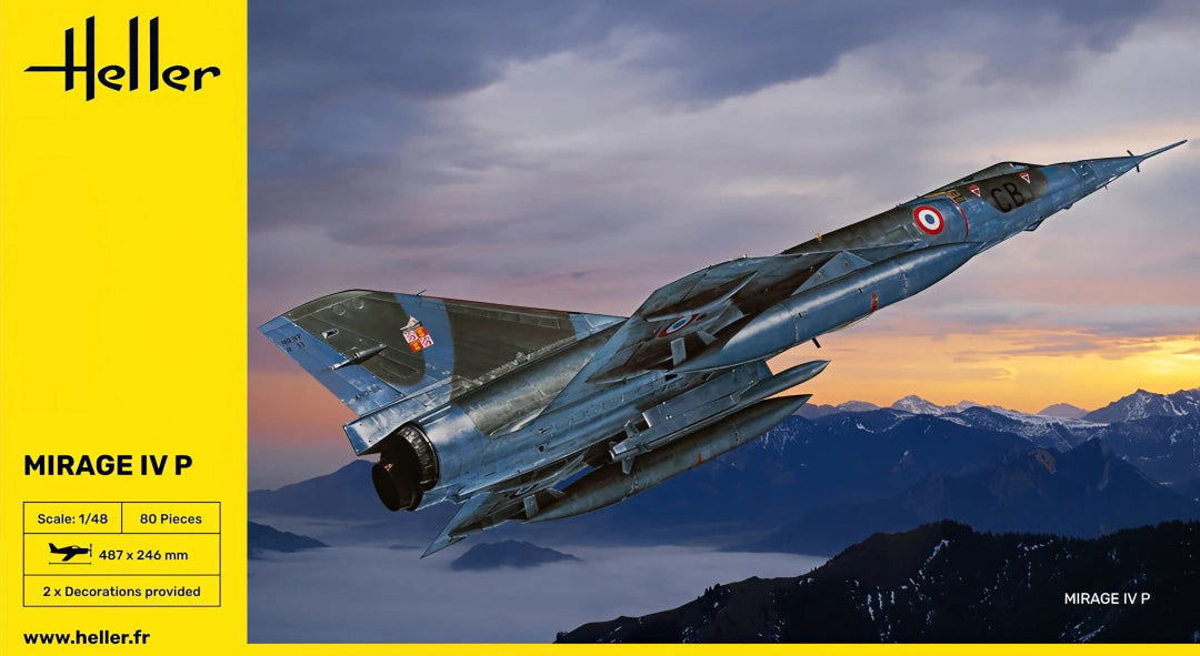 Heller 1/48th scale Mirage IV F