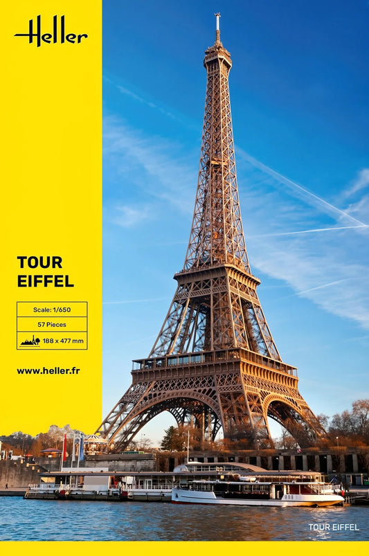 Heller 1/650th scale Eiffel Tower