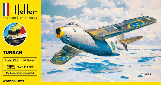 Heller 1/72nd scale SAAB Tunnan Model Set