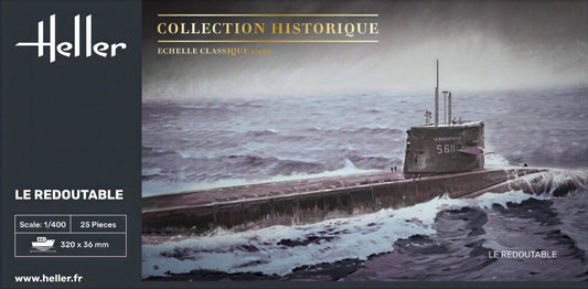 Heller 1/400th Scale Collection Historique - le Redoutable