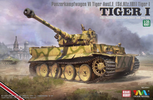 Tiger Model (with Khaki Hobby) 1/35th scale Tiger I Early Production
