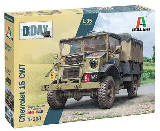 Italeri 1/35th scale Chevrolet 15 CWT
