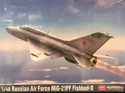 Academy 1/48th scale Russian Air Force MiG-21PF Fishbed-D