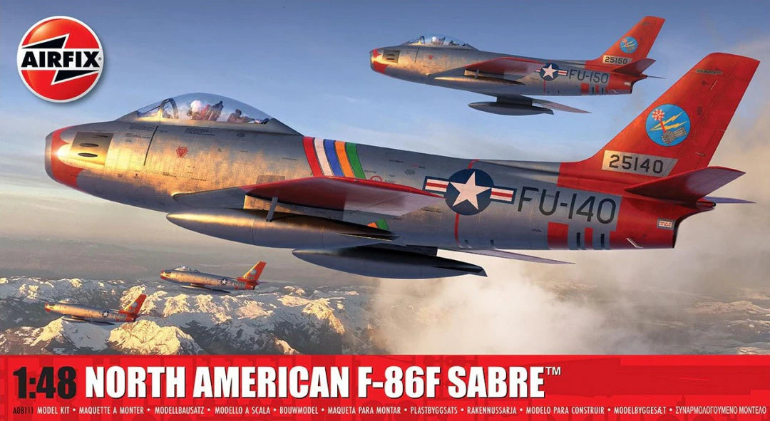 Airfix 1/48th scale North American F-86F Sabre
