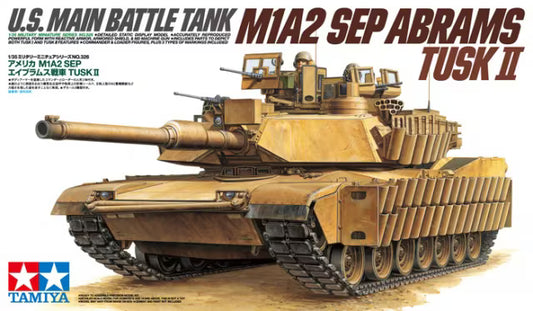 Tamiya 1/35th scale - U.S. M1A2 Sep Abrams TUSK II