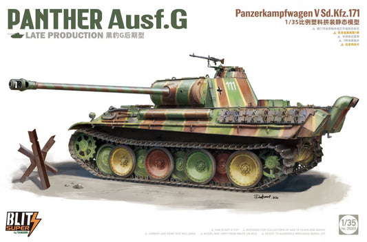 Takom Super Blitz 1/35th scale Panther Ausf.G