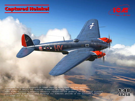 ICM 1/48th scale Captured Heinkel He 111