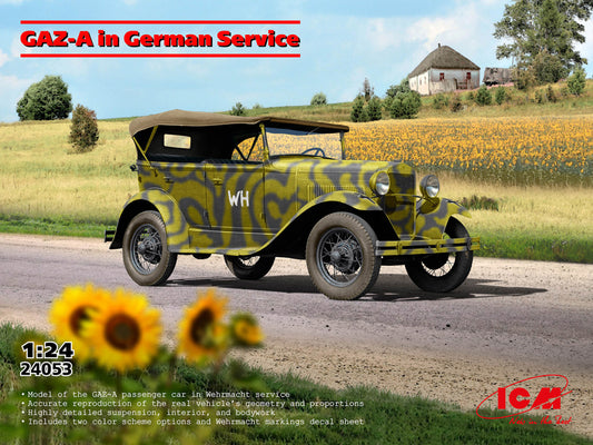 ICM 1/35 scale GAZ-A German Service