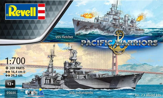 Revell 1/700th scale - Pacific Warriors: USS Indianapolis & USS Fletcher