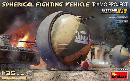 Miniart 1/35th scale Spherical Fighting Vehicle TsAMO Project