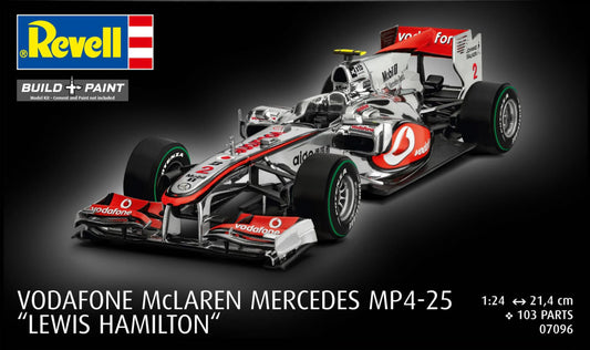 Revell 1/24th scale Vodafone McLaten Mercedes MP4-25 "Lewis Hamilton"