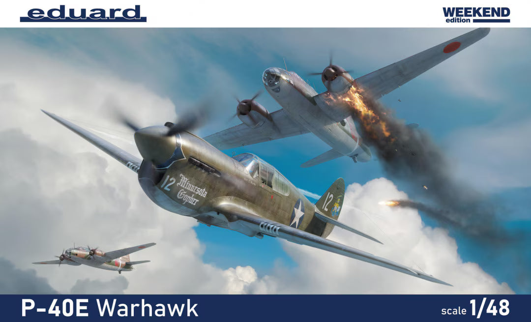 Eduard 1/48th scale P-40E Warhawk Weekend Edition