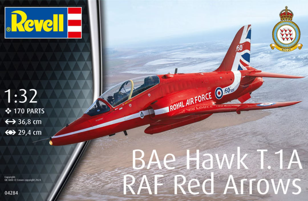 Revell 1/48th scale BAe Hawk T.1A RAF Red Arrows