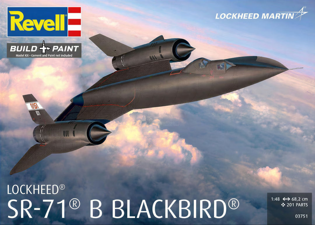 Revell 1/32nd scale Lockheed SR-71B Blackbird