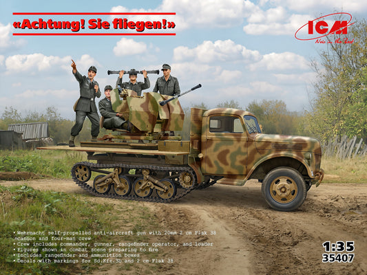 ICM 1/35 scale "Achtung! Sie fliegen!"