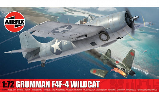 Airfix 1/72nd scale - Grumman F4F-4 Wildcat