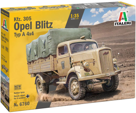 Italeri 1/35 scale Opel Blitz type A 4x4