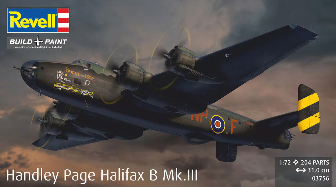 Revell 1/72nd scale HP Halifax PREORDER